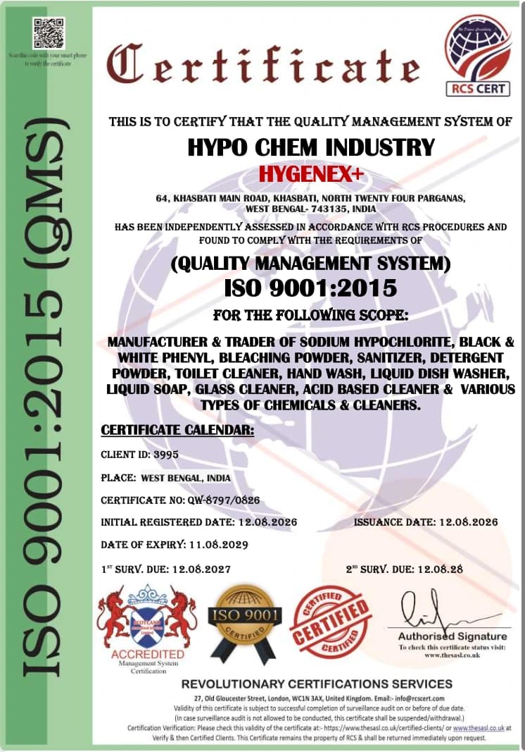 ISO 9001:2015, Current · valid to 11 August 2029