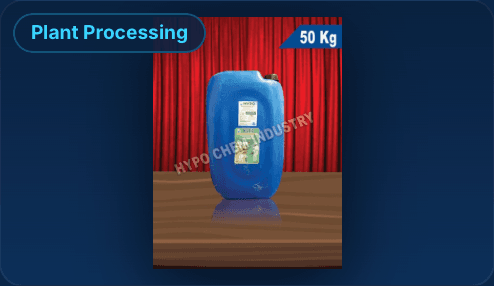 Fifty kilogram Sodium Hypochlorite drum